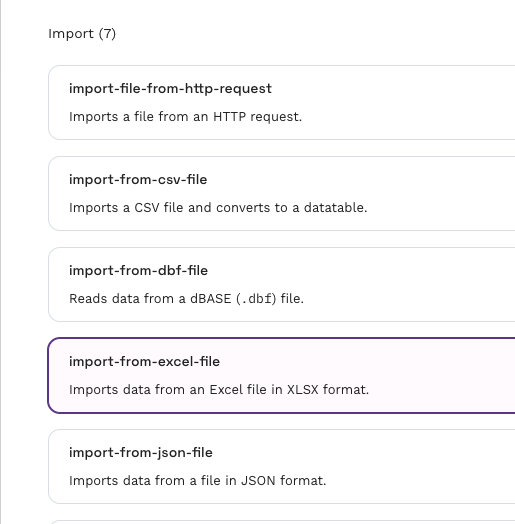 final workflow