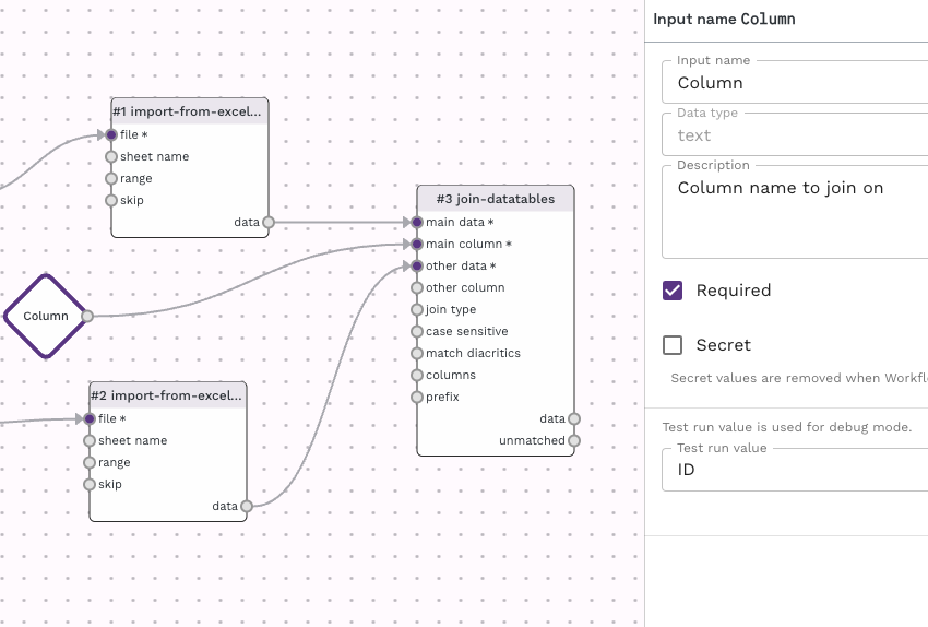 final workflow