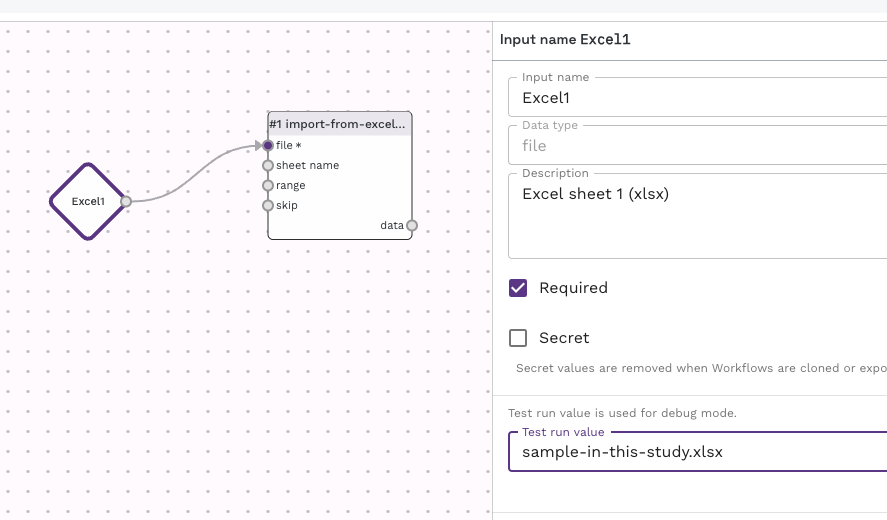 final workflow